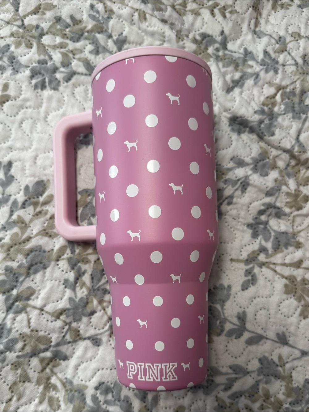 PINK Victoria's Secret dot dog 40 oz hydro jug ** LIMITED EDITION